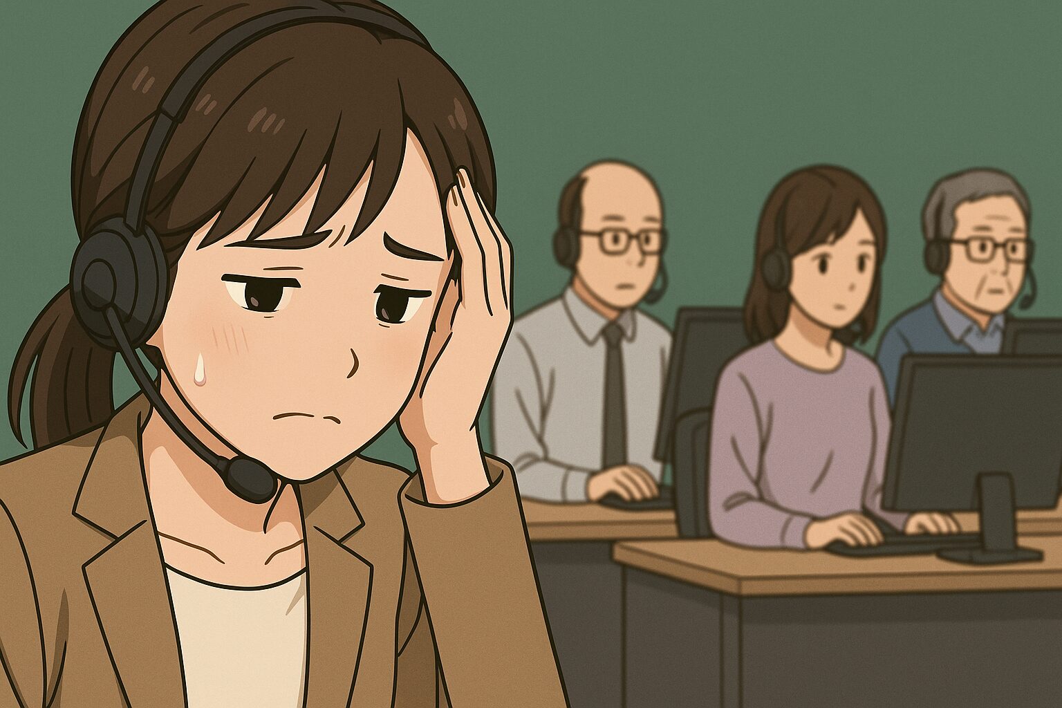 コールセンター しんどいと感じたら「最初の壁」と捉えてみよう