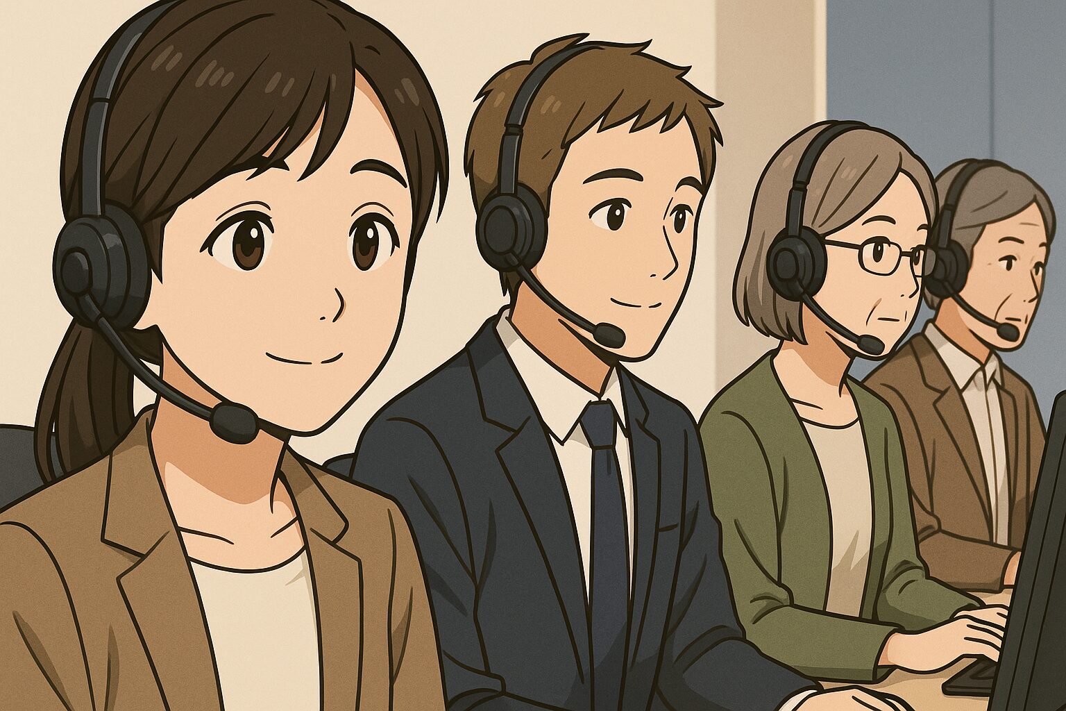 コールセンターは誰にでもチャンスがある職場です